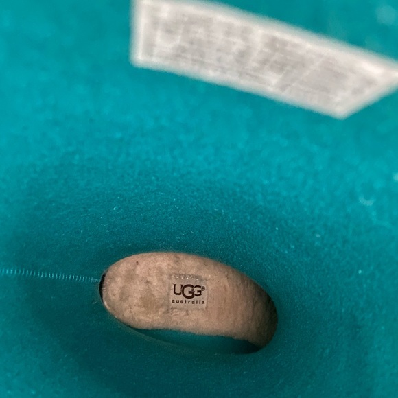 UGG Sabine βGreen & Plaidβ Wellies / Rain boots Womens SIZE 7 βοΈ - Picture 10 of 12